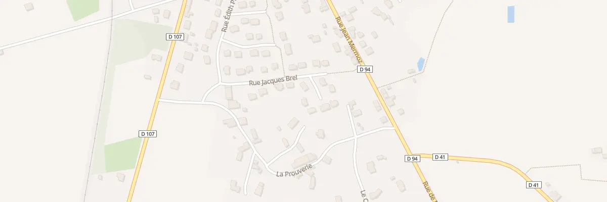 Plan du 12 Rue Jacques Brel à Retiers
