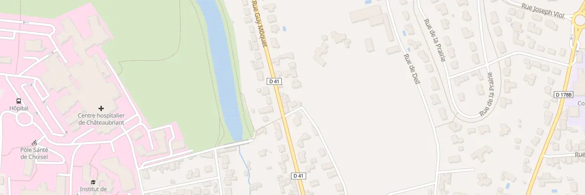 Plan du 52 Rue Guy Môquet à Châteaubriant