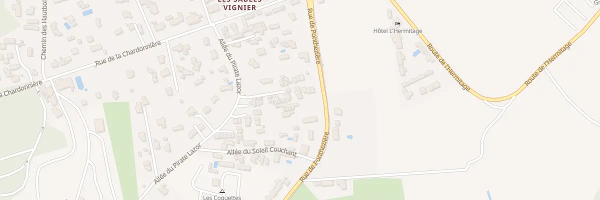 Plan du 132 Rue de Ponthezière à Saint-Georges-d’Oléron