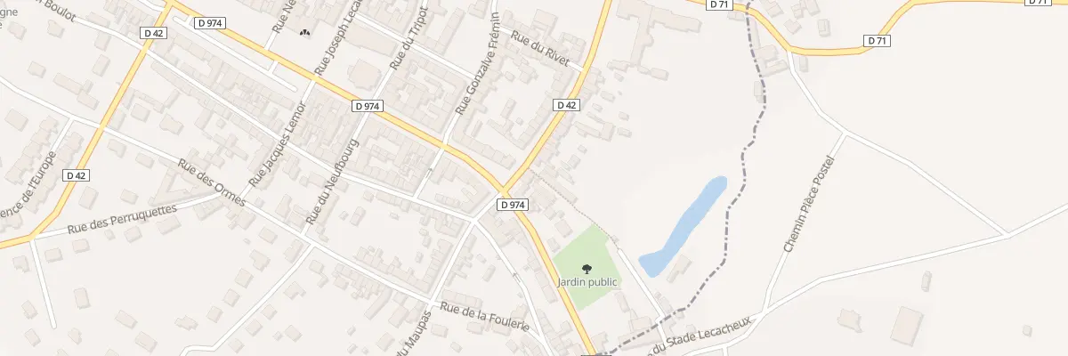 Plan du 6 Rue Monseigneur le Nordez à Montebourg