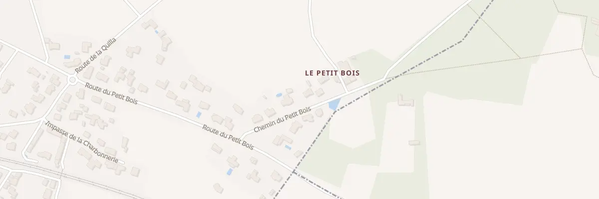 Plan du 5B Che du Petit Bois à La Haie-Fouassière