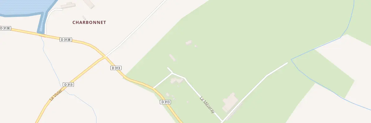 Plan du 3 Le Mezeray à Céaux