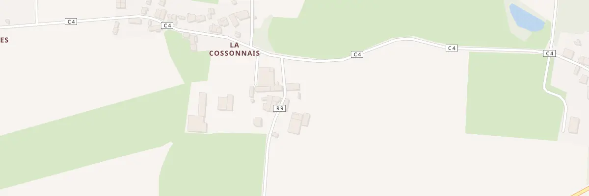 Plan du 21 La Cossonnais à La Meilleraye-de-Bretagne