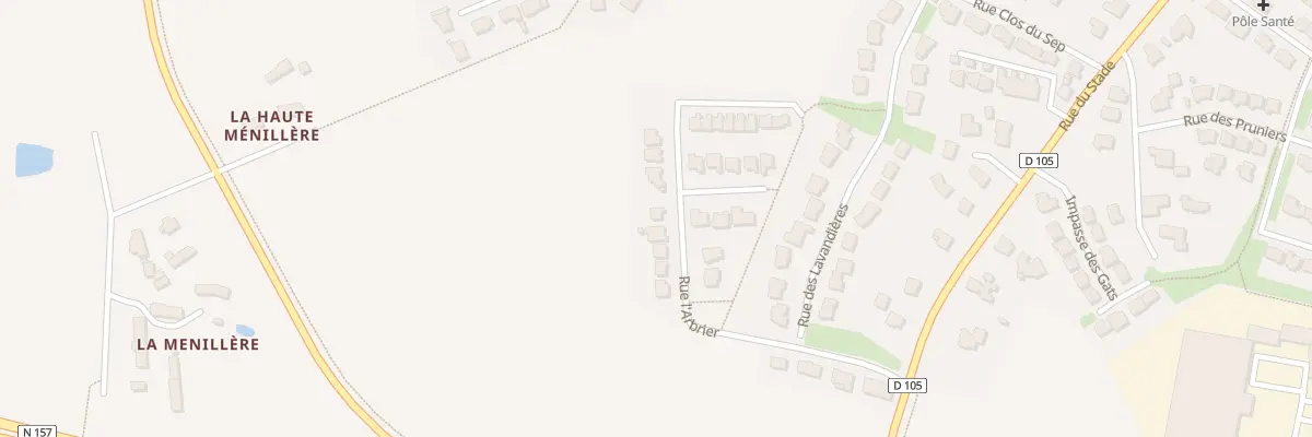 Plan du 23 Rue l’Arbrier à Saint-Didier