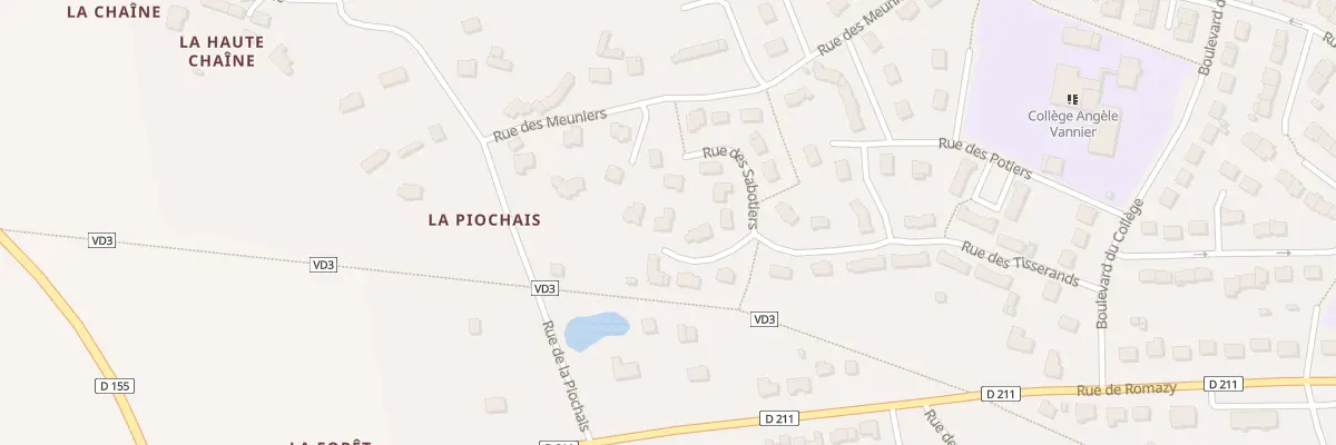 Plan du 17 Rue des Sabotiers à Maen Roch