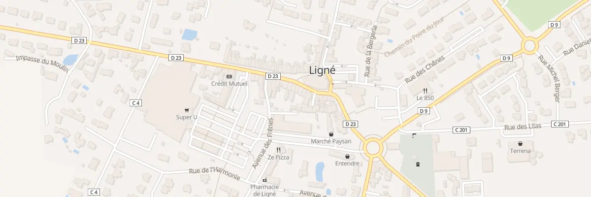 Plan du 19 Pl de l’Eglise à Ligné