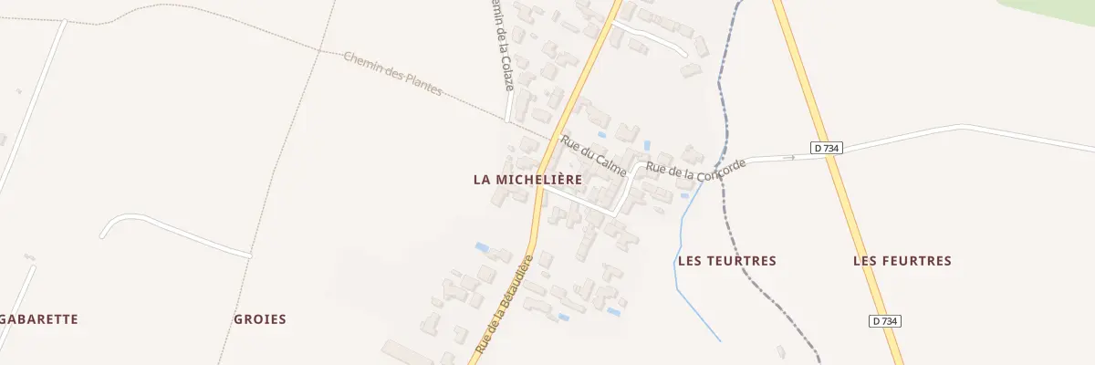 Plan du 1 Rue de la Paix à Saint-Denis-d’Oléron