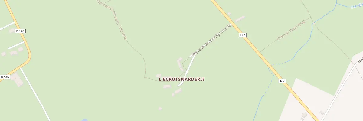 Plan du 14 L’Ecoignarderie à Lengronne