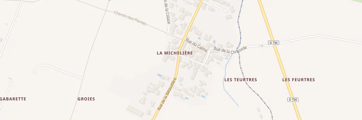 Plan du 2 Rue de la Paix à Saint-Denis-d’Oléron