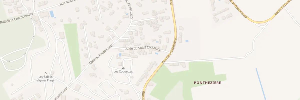 Plan du 300 Rue de Ponthezière à Saint-Georges-d’Oléron