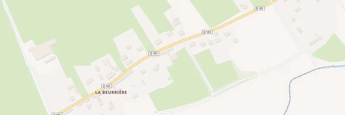Plan du 1 La Beurriere à Saint-Sébastien-de-Raids