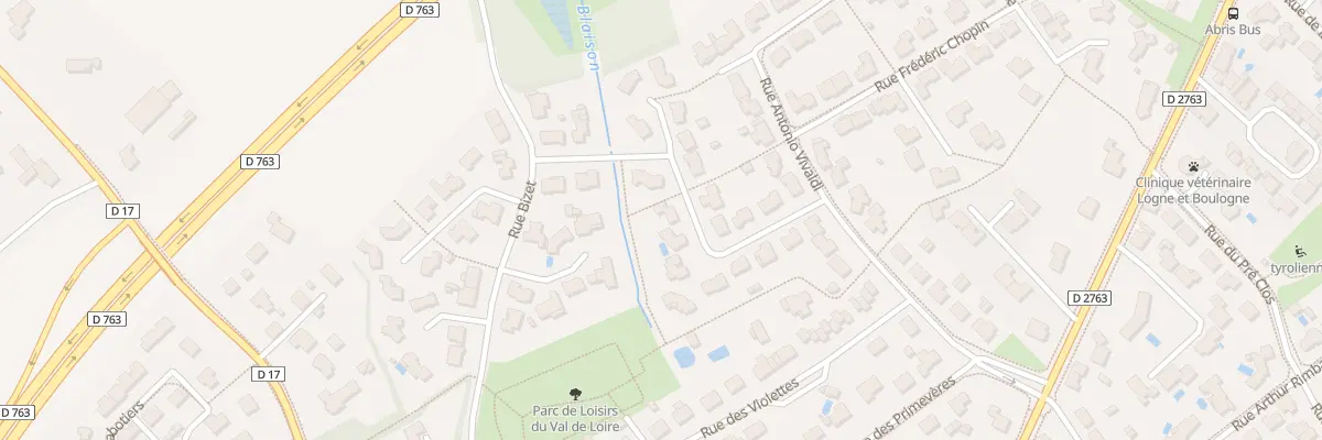 Plan du 15 Rue wolfgang amadeus mozart à L’Herbergement