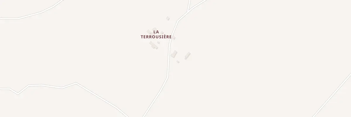 Plan du 2 La Terrousiere à Courcy