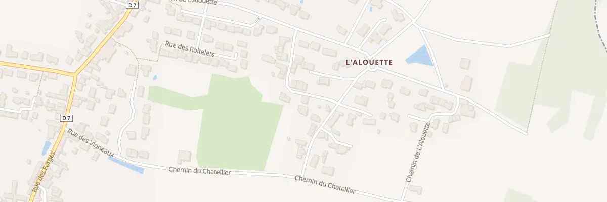Plan du 110B Rte de l’Alouette à Maisdon-sur-Sèvre