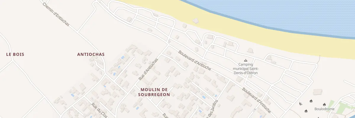 Plan du 27 Bd d’Antioche à Saint-Denis-d’Oléron