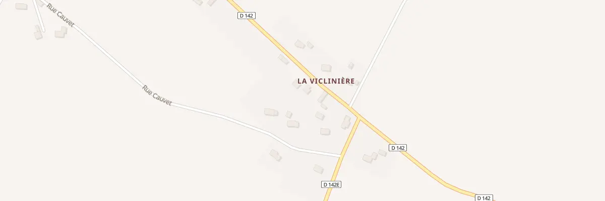 Plan du 9000 La Vicliniere à Saint-Martin-d’Aubigny