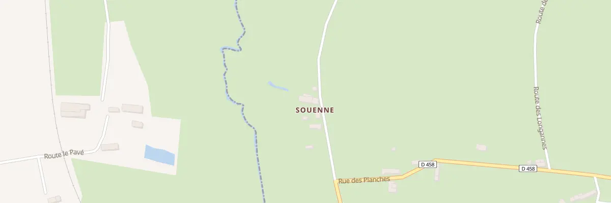 Plan du 4 Souenne à Saint-Jean-de-la-Haize