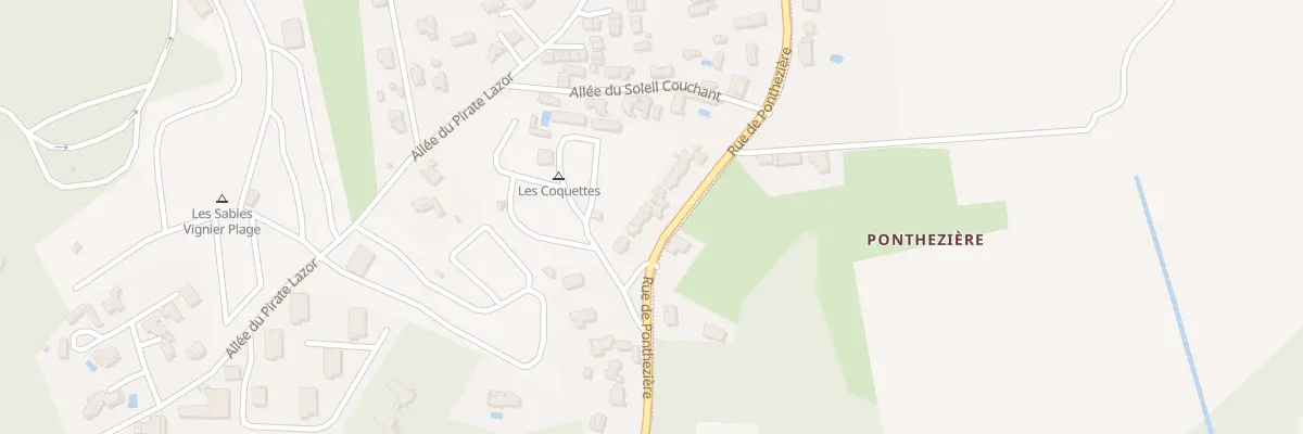 Plan du 434 Rue de Ponthezière à Saint-Georges-d’Oléron
