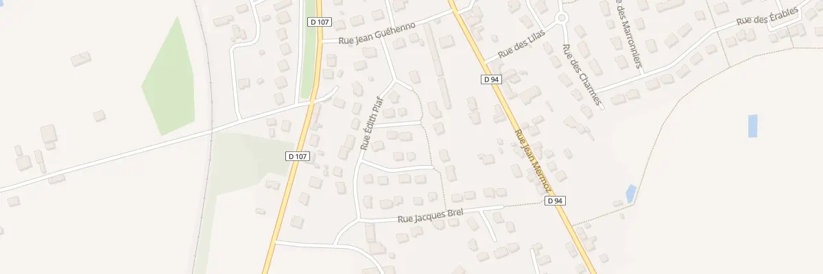 Plan du 6 Rue Léo Ferré à Retiers