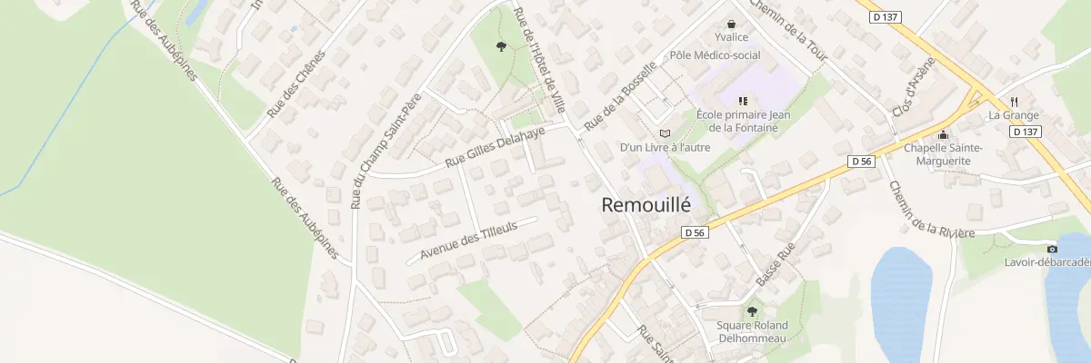 Plan du 1B Rue Gilles Delahaye à Remouillé