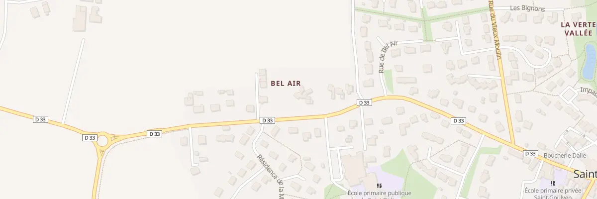 Plan du 16 Rue de la Vallee à Saint-Didier