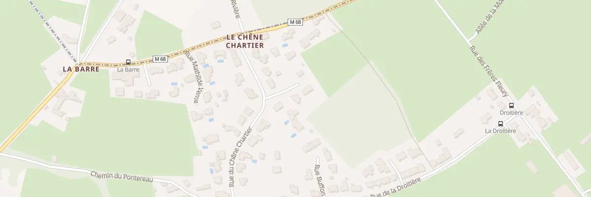 Plan du 222 Rue du Chêne Chartier à Mauves-sur-Loire