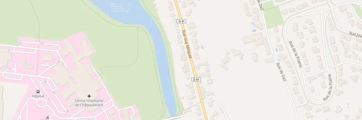 Plan du 79 Rue Guy Môquet à Châteaubriant