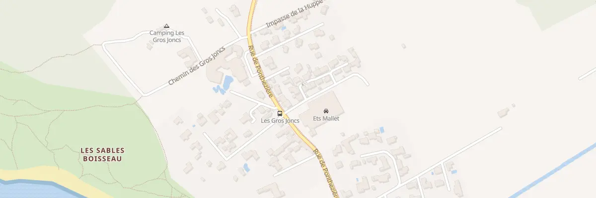 Plan du 965B Rue de Ponthezière à Saint-Georges-d’Oléron