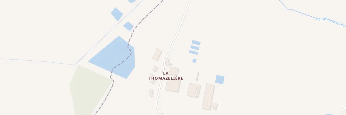 Plan du 4 La Thomazeliere aux Brouzils