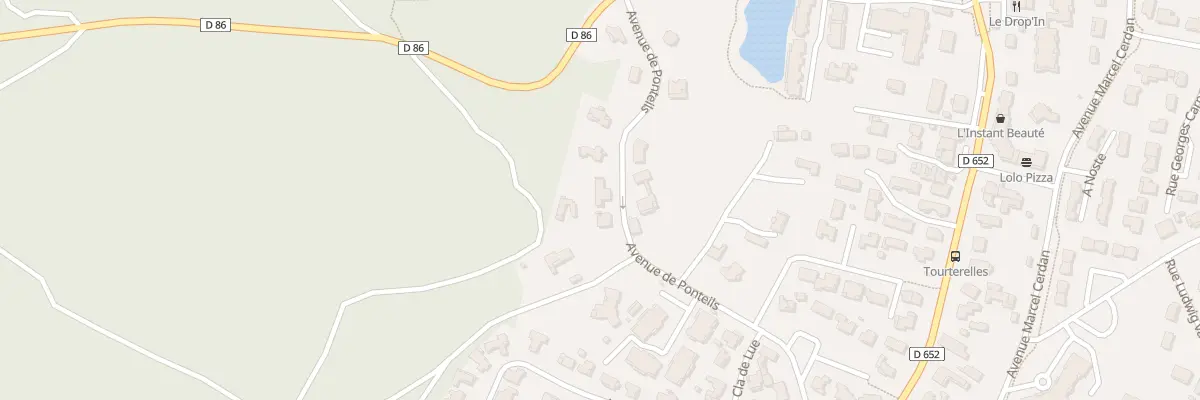 Plan du 331 Av de Ponteils à Seignosse