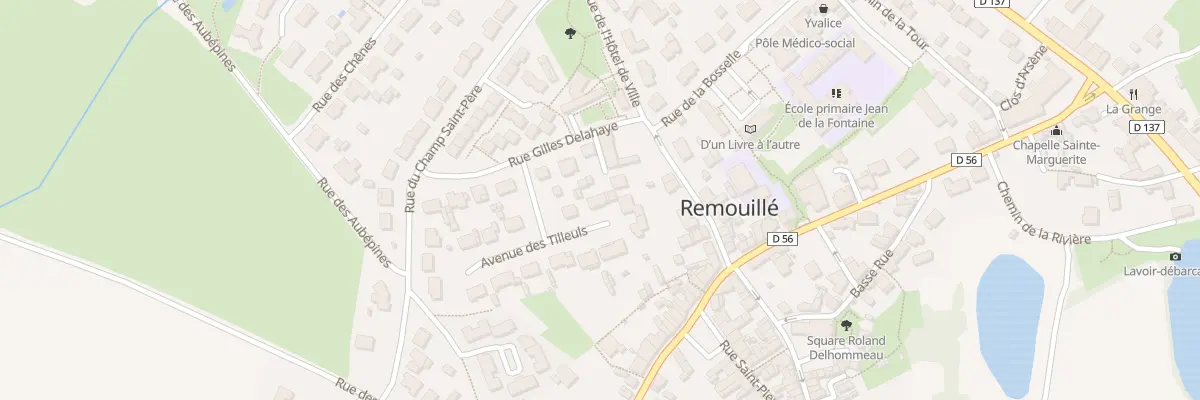 Plan du 2 Av des Tilleuls à Remouillé