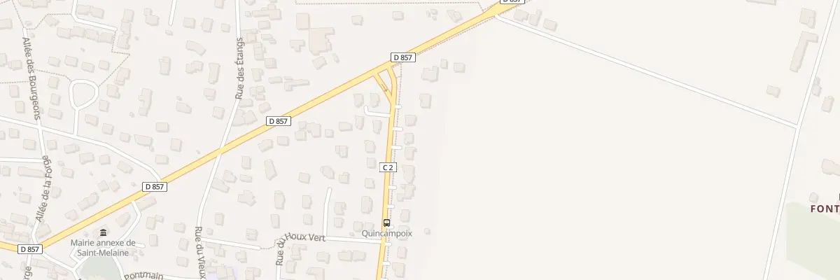 Plan du 3 Rue du Grand Domaine à Châteaubourg