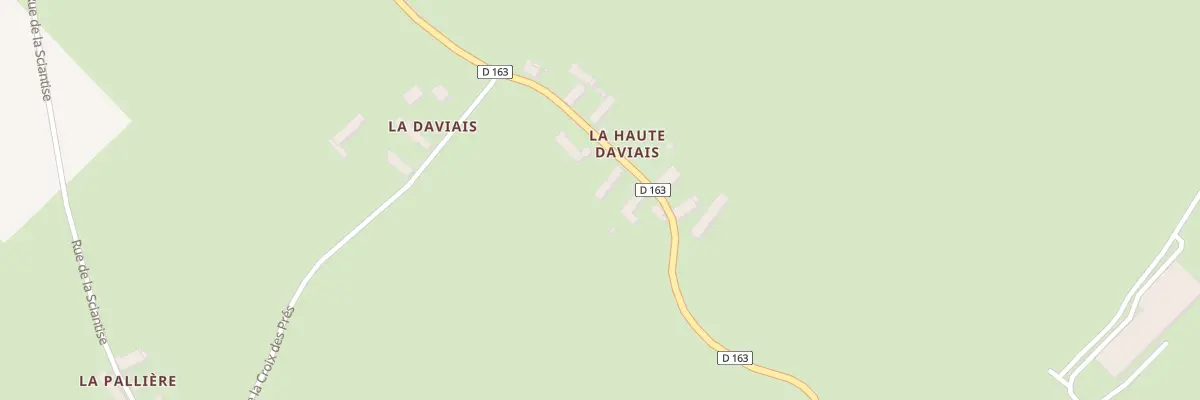 Plan du 6 Rte de la Daviais à Saint-James