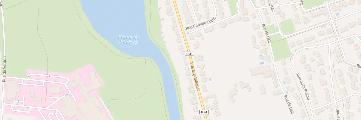 Plan du 91 Rue Guy Môquet à Châteaubriant