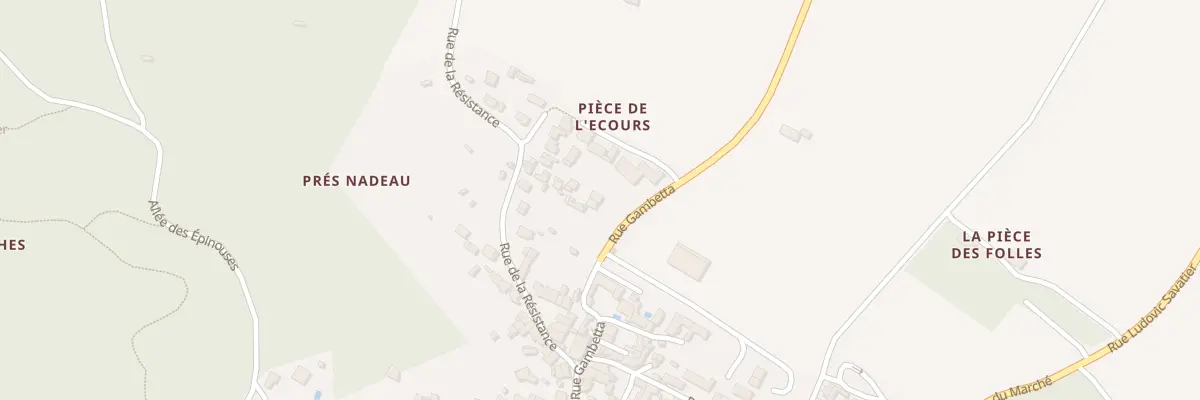 Plan du 231 Rue Gambetta à Saint-Georges-d’Oléron