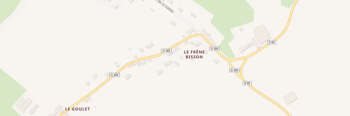 Plan du 11 Rte de la Carrière à Fresville