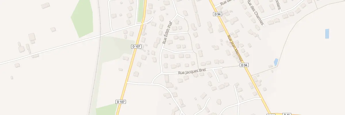 Plan du 4 Rue Maurice Chevalier à Retiers