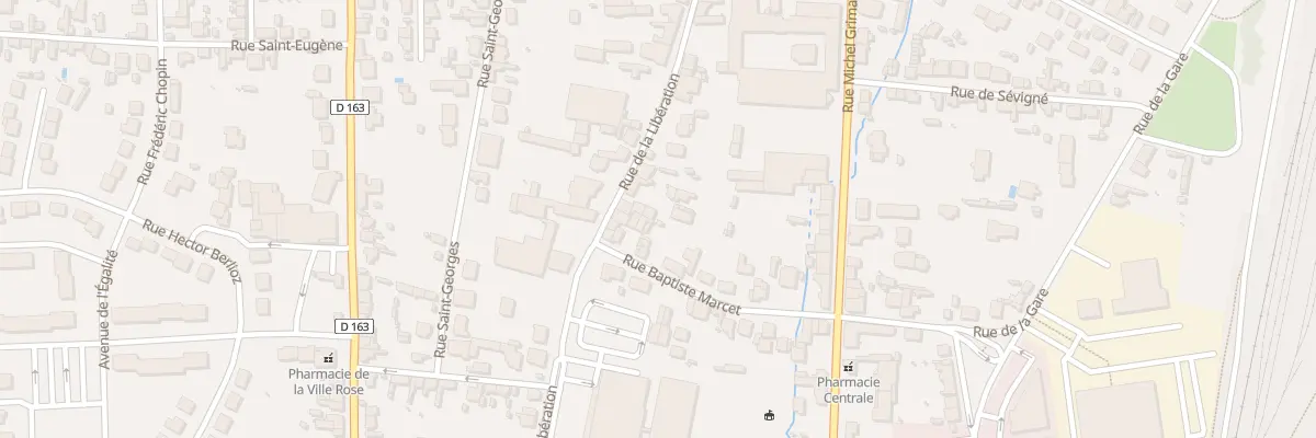Plan du 19 Rue de la Libération à Châteaubriant