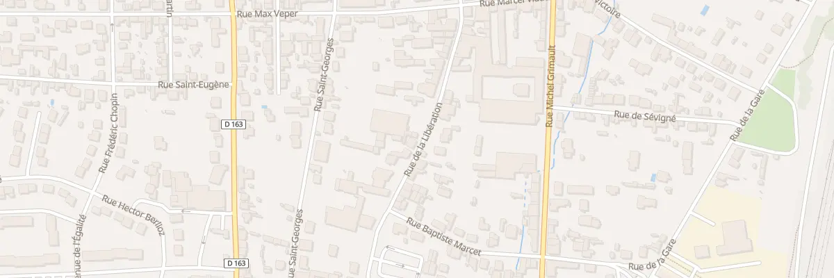 Plan du 22B Rue de la Libération à Châteaubriant