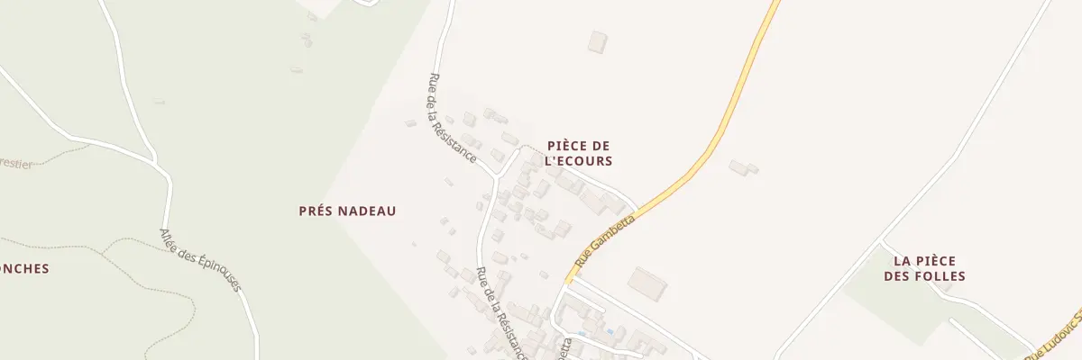 Plan du 285 Rue Gambetta à Saint-Georges-d’Oléron
