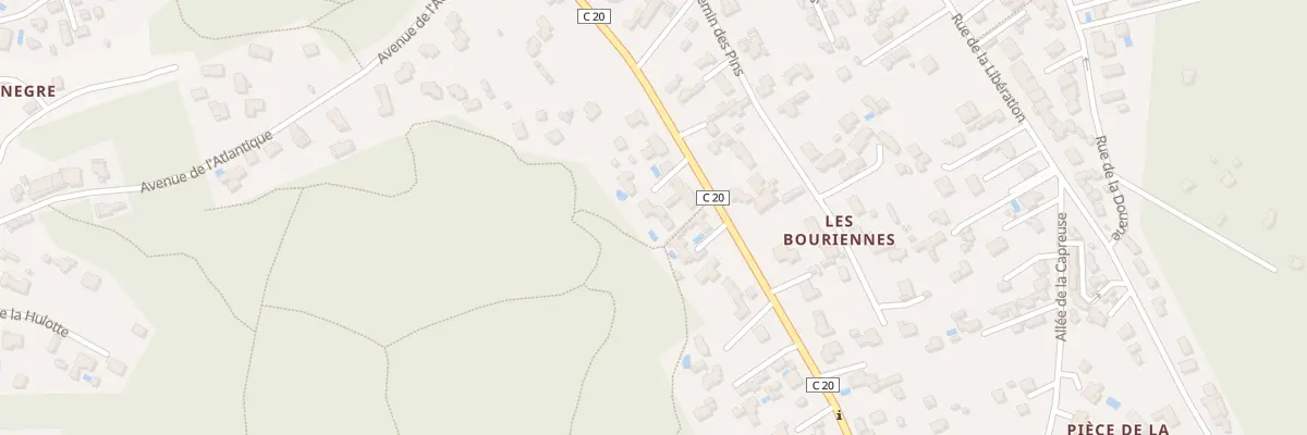 Plan du 232A Av des Bouriennes à Saint-Georges-d’Oléron