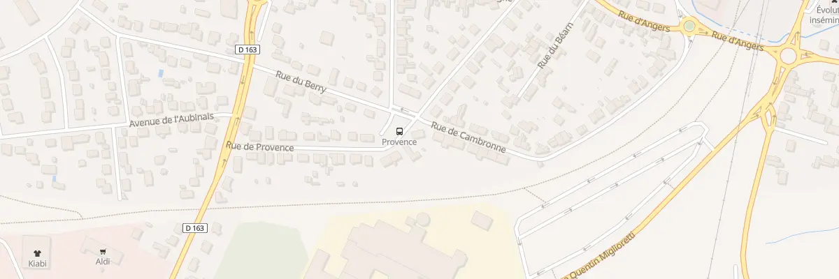 Plan du 29 Rue de Provence à Châteaubriant