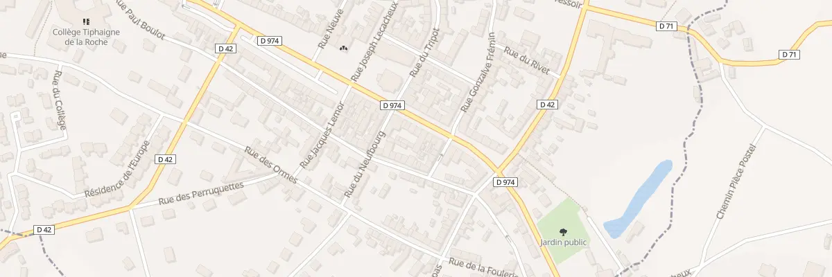 Plan du 51 Rue Paul Lecacheux à Montebourg