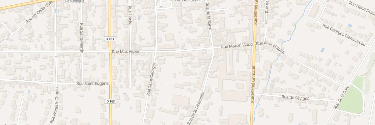 Plan du 4 Rue de la Libération à Châteaubriant