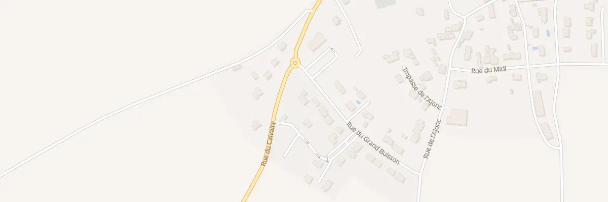 Plan du 2 Rue du grand buisson à La Jonchère