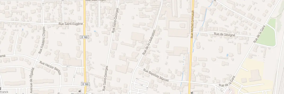 Plan du 26 Rue de la Libération à Châteaubriant