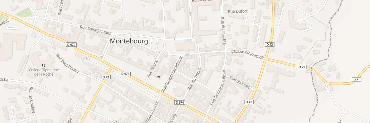 Plan du 17 Rue Joseph Lecacheux à Montebourg