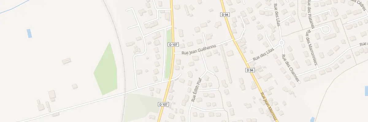 Plan du 17T Rue Marechal Leclerc à Retiers