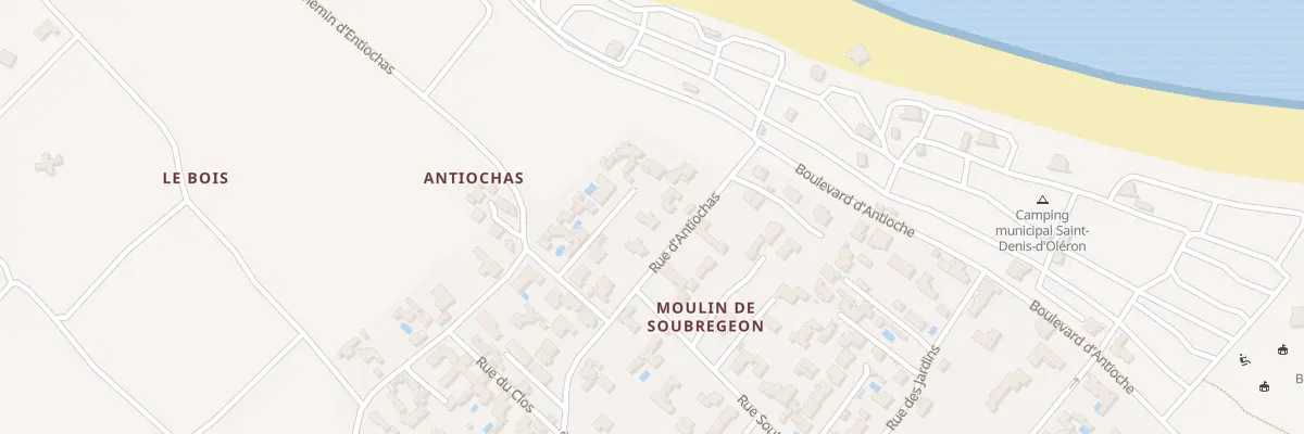 Plan du 29 Rue d’Antiochas à Saint-Denis-d’Oléron