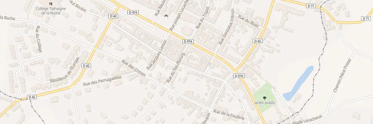 Plan du 1 Rue Saint Sauveur à Montebourg